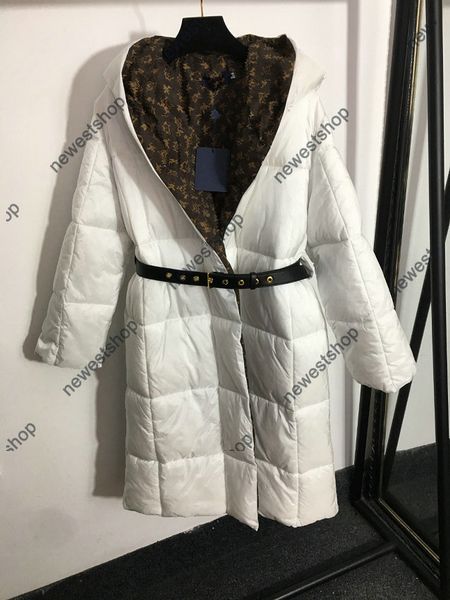 winter womens hooded jackets classical letter print warm coats designer luxury long style outwear coat women casual belt waist long sleeve j, Black;brown
winter womens hooded jackets classical letter print warm coats designer luxury long style outwear coat women casual belt waist long sleeve j, Black;brown