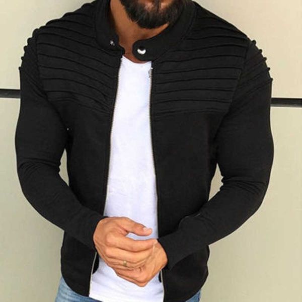 men's jackets fashion men jacket spring summer thin hooded casual coat mens solid color zipper outerwear male slim cardigan brand cloth, Black;brown
men's jackets fashion men jacket spring summer thin hooded casual coat mens solid color zipper outerwear male slim cardigan brand cloth, Black;brown