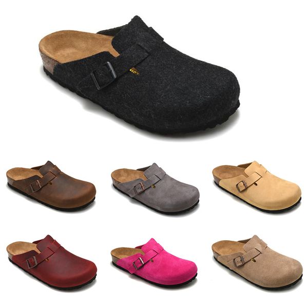 -boston new leather bag head pull cork slippers female male summer anti-skid slipper lazy shoes lovers beach shoes, Black
-boston new leather bag head pull cork slippers female male summer anti-skid slipper lazy shoes lovers beach shoes, Black