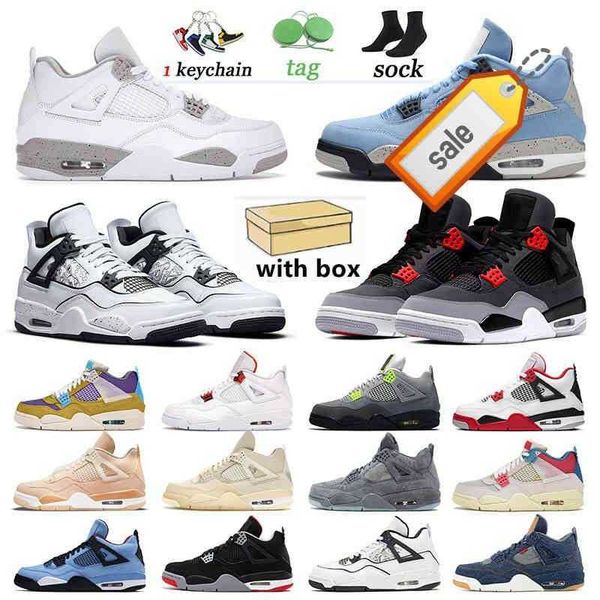 with box basketball shoes trainers jumpman 4s university blue fiba sail sneakers diy cactus jack men women sports desert moss shimmer white
with box basketball shoes trainers jumpman 4s university blue fiba sail sneakers diy cactus jack men women sports desert moss shimmer white