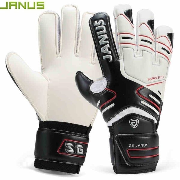 sports gloves janus brand professional goalkeeper with finger protection thickened latex soccer football goalie goal keeper 220926, Black
sports gloves janus brand professional goalkeeper with finger protection thickened latex soccer football goalie goal keeper 220926, Black