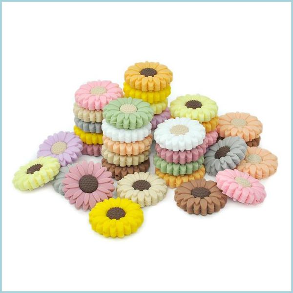 other sunflower sile loose beads 20mm 30mm bpa teething bead diy chewlery necklace baby teethers pacifier chain jewelry making drop d dhmr3
other sunflower sile loose beads 20mm 30mm bpa teething bead diy chewlery necklace baby teethers pacifier chain jewelry making drop d dhmr3