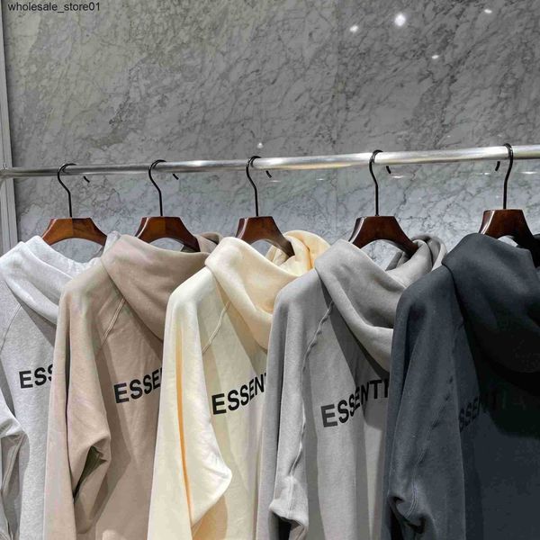 new men's hoodies designer sweatshirts zipper essential style letter hoodie loose coat couple, Black
new men's hoodies designer sweatshirts zipper essential style letter hoodie loose coat couple, Black