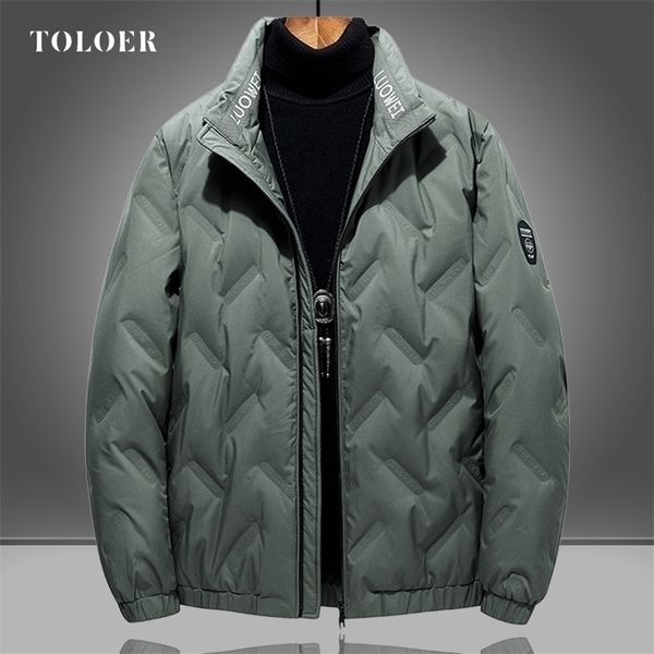 mens down parkas winter jacket casual solid color white duck filling coat windproof thick warm waterproof fabric outerwear 220928, Black
mens down parkas winter jacket casual solid color white duck filling coat windproof thick warm waterproof fabric outerwear 220928, Black