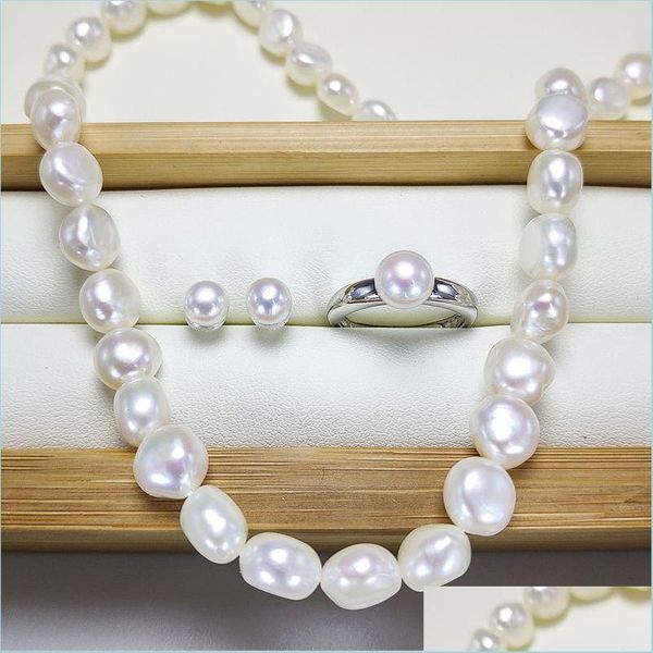 beaded necklaces freshwater pearl necklace set for women white pendant 925 sier handmade fashion jewelry christmas gift drop delivery dhpmg, Silver
beaded necklaces freshwater pearl necklace set for women white pendant 925 sier handmade fashion jewelry christmas gift drop delivery dhpmg, Silver