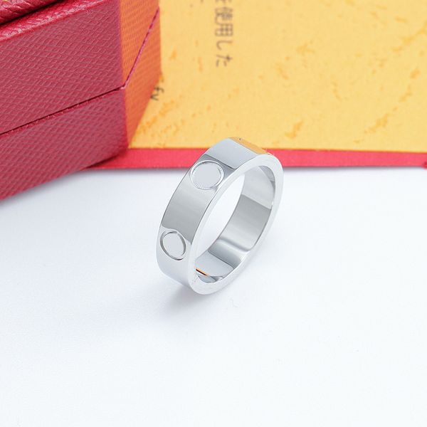 men plated gold ring love luxury jewelry designers female wedding engagement couples valentine day popular screw rings, Silver
men plated gold ring love luxury jewelry designers female wedding engagement couples valentine day popular screw rings, Silver