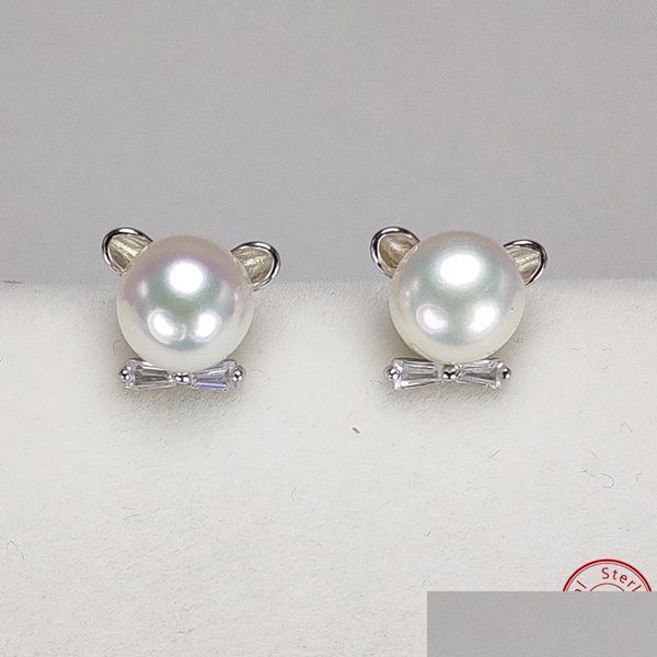stud natural pearl earrings 925 sterling sier stud fashion jewelry 6-7mm bear for women girl diy wedding gift drop delivery 2021 bdeje dh3hx, Golden;silver
stud natural pearl earrings 925 sterling sier stud fashion jewelry 6-7mm bear for women girl diy wedding gift drop delivery 2021 bdeje dh3hx, Golden;silver