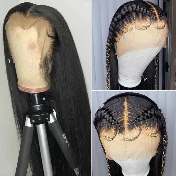 hd lace front human hair wigs pre plucked braided brazilian transparent mink straight lace frontal wig glueless 360 full natural 150%density, Black;brown
hd lace front human hair wigs pre plucked braided brazilian transparent mink straight lace frontal wig glueless 360 full natural 150%density, Black;brown