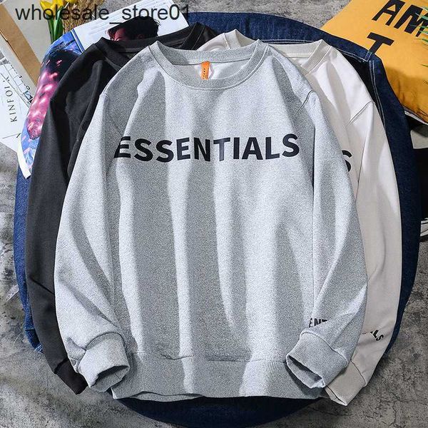 men's hoodies designer sweatshirts autumn essential fashion brand essential letter round neck sweater pullover for men women, Black
men's hoodies designer sweatshirts autumn essential fashion brand essential letter round neck sweater pullover for men women, Black