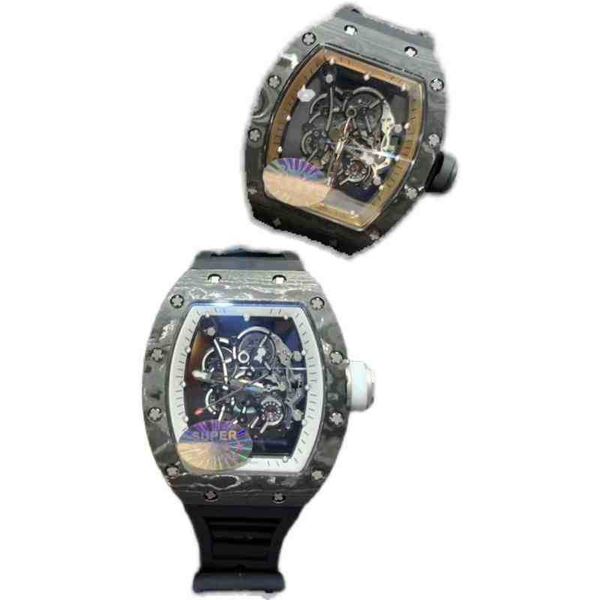 watches wristwatch luxury richa milles designer men's automatic mechanical watch carbon fiber hollow out personalized tape fashion lumi, Slivery;brown
watches wristwatch luxury richa milles designer men's automatic mechanical watch carbon fiber hollow out personalized tape fashion lumi, Slivery;brown