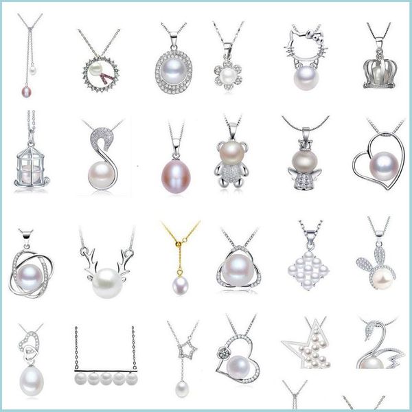 pendant necklaces pearl necklace for women settings sterling 925 sier pendant can diy fashion jewelry with chain gift drop delivery 2 dhwds, Silver
pendant necklaces pearl necklace for women settings sterling 925 sier pendant can diy fashion jewelry with chain gift drop delivery 2 dhwds, Silver