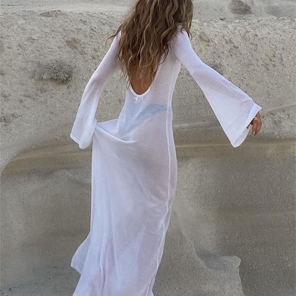 casual dresses fsda maxi long sleeve women dress backless club see through mesh summer party beach bodycon 220926, Black;gray
casual dresses fsda maxi long sleeve women dress backless club see through mesh summer party beach bodycon 220926, Black;gray