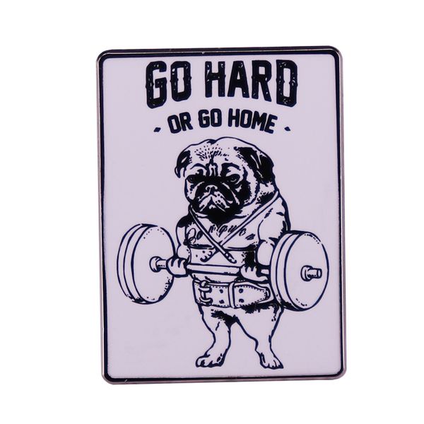 other fashion accessories go hard or go home pug fitness barbell enamel brooch pin jacket lapel metal pins brooches badges exquisite jewelry, Silver
other fashion accessories go hard or go home pug fitness barbell enamel brooch pin jacket lapel metal pins brooches badges exquisite jewelry, Silver