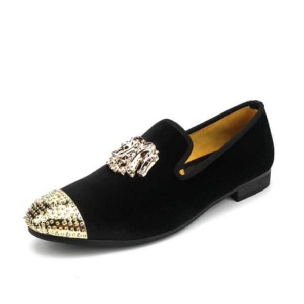 2022 fashion men shoes party and wedding handmade loafers velvet with gold buckle men dress a4, Black
2022 fashion men shoes party and wedding handmade loafers velvet with gold buckle men dress a4, Black
