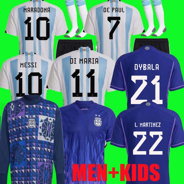 2022-23 world cup soccer jersey romero special di maria football shirts dybala lo celso maradona men kids kit uniform pre match long nationa, Black;yellow
2022-23 world cup soccer jersey romero special di maria football shirts dybala lo celso maradona men kids kit uniform pre match long nationa, Black;yellow