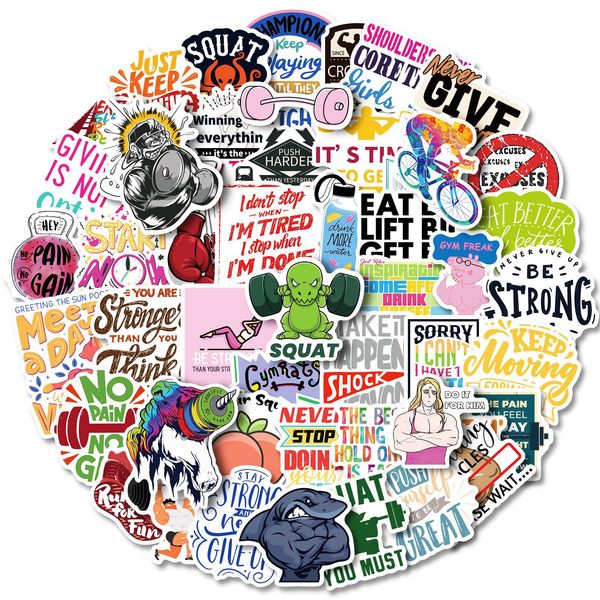 pack of 50pcs love fitness stickers no-duplicate waterproof vinyl graffiti sticker for luggage skateboard notebook water bottle car decals k
pack of 50pcs love fitness stickers no-duplicate waterproof vinyl graffiti sticker for luggage skateboard notebook water bottle car decals k