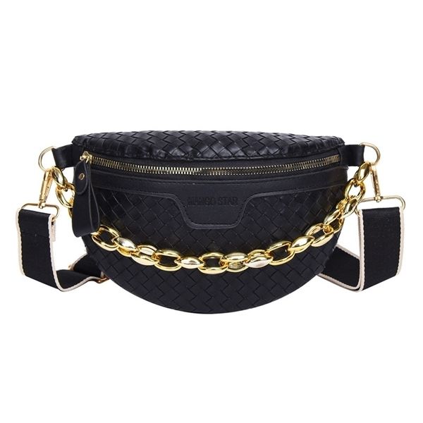 waist bags thick chain women's fanny pack plaid leather shoulder crossbody chest luxury designer handbags female belt 220927
waist bags thick chain women's fanny pack plaid leather shoulder crossbody chest luxury designer handbags female belt 220927