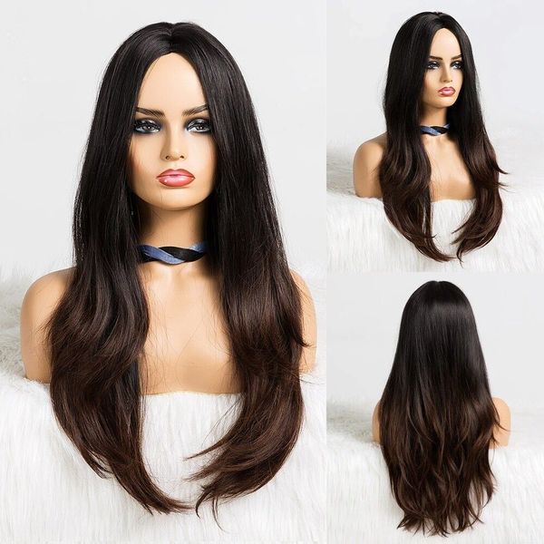 women long wavy synthetic wig cosplay ombre heat resistant cosplay party hair wig, Black
women long wavy synthetic wig cosplay ombre heat resistant cosplay party hair wig, Black