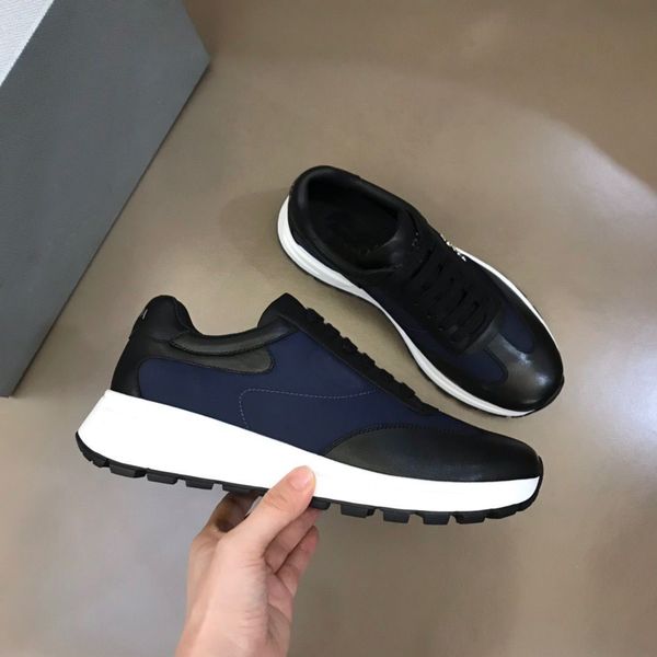 fashion enamel triangle prax 01 sneakers shoes men re-nylon & brushed leather white black technical materials casual walking eu38-46
fashion enamel triangle prax 01 sneakers shoes men re-nylon & brushed leather white black technical materials casual walking eu38-46