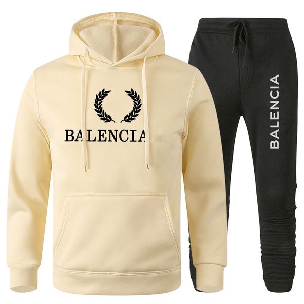 men's set designer tracksuits suit tide letters print high street loose hoodies and sweatpants sets casual sports suits, Gray
men's set designer tracksuits suit tide letters print high street loose hoodies and sweatpants sets casual sports suits, Gray