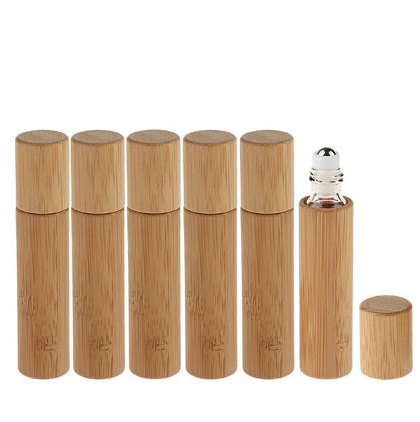 roll on bottle 10ml essential oil bottle bamboo shell clear glass inner with stainless steel roller ball travel perfumes bottles container
roll on bottle 10ml essential oil bottle bamboo shell clear glass inner with stainless steel roller ball travel perfumes bottles container