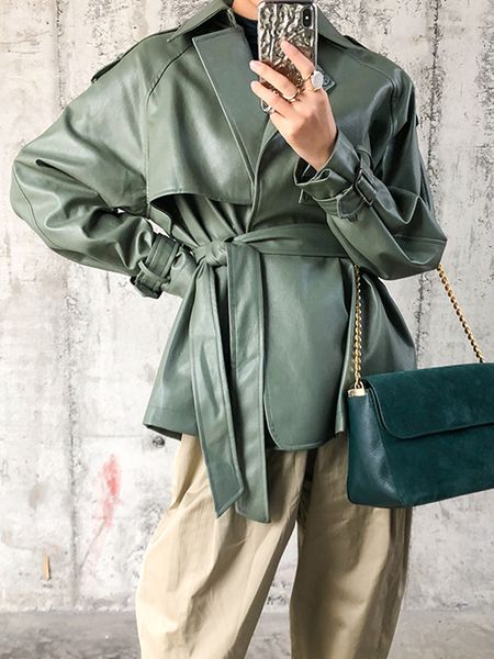 women's leather faux leather women s jackets fitaylor spring autumn pu leather jacket casual female streetwear outwear women faux belt, Black
women's leather faux leather women s jackets fitaylor spring autumn pu leather jacket casual female streetwear outwear women faux belt, Black