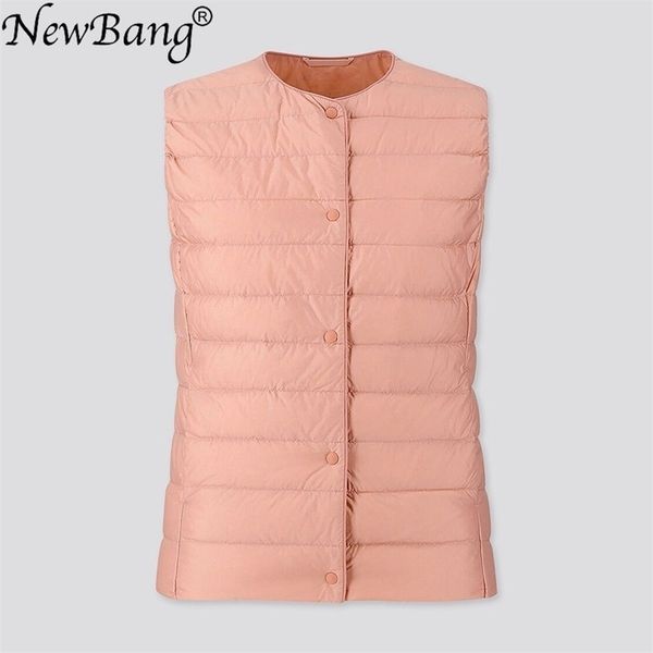 women's vests bang warm ultra light down vest women matt fabric waistcoat portable sleeveless winter liner 220928, Black;white
women's vests bang warm ultra light down vest women matt fabric waistcoat portable sleeveless winter liner 220928, Black;white