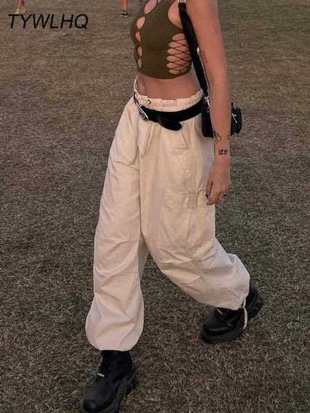 women's pants capris cargo streetwear joggers baggy trousers wide leg women punk sweatpants solid fashion vintage casual y2k tech t2209, Black;white
women's pants capris cargo streetwear joggers baggy trousers wide leg women punk sweatpants solid fashion vintage casual y2k tech t2209, Black;white