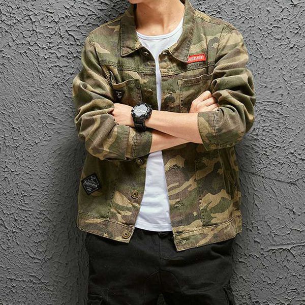 men's jackets workwear camoflage jacket men 2022 spring autumn street trend loose korean large size 3xl teenagers black denim jacket me, Black;brown
men's jackets workwear camoflage jacket men 2022 spring autumn street trend loose korean large size 3xl teenagers black denim jacket me, Black;brown