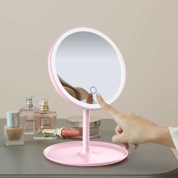led light makeup mirror face mirror adjustable touch dimmer usb trichromatic lights vanity table desk cosmetic mirrors vtm tb1999
led light makeup mirror face mirror adjustable touch dimmer usb trichromatic lights vanity table desk cosmetic mirrors vtm tb1999