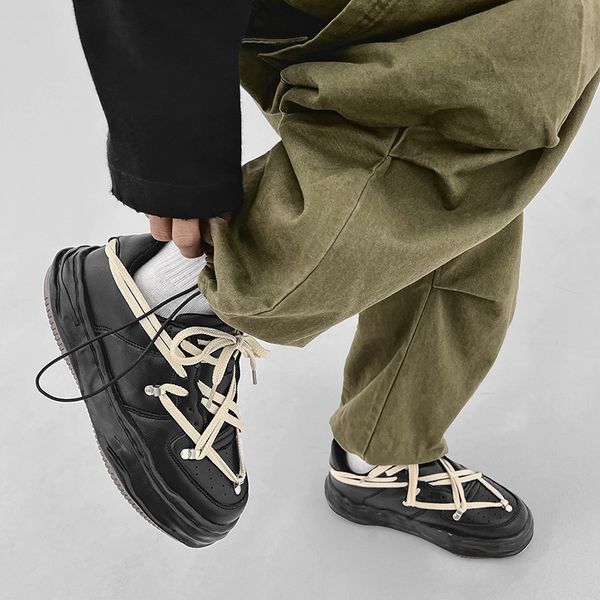 men's shoes small leather shoes couple ins thick bottom big head all-match niche net red tide moral training
men's shoes small leather shoes couple ins thick bottom big head all-match niche net red tide moral training