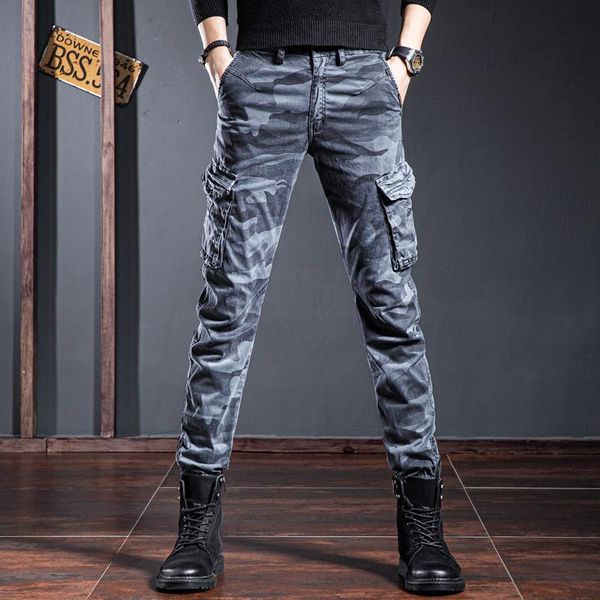men's jeans men slim fit denim pants camouflage multi pocket jogging stylish sports street cargo casual jeans 220927, Blue
men's jeans men slim fit denim pants camouflage multi pocket jogging stylish sports street cargo casual jeans 220927, Blue