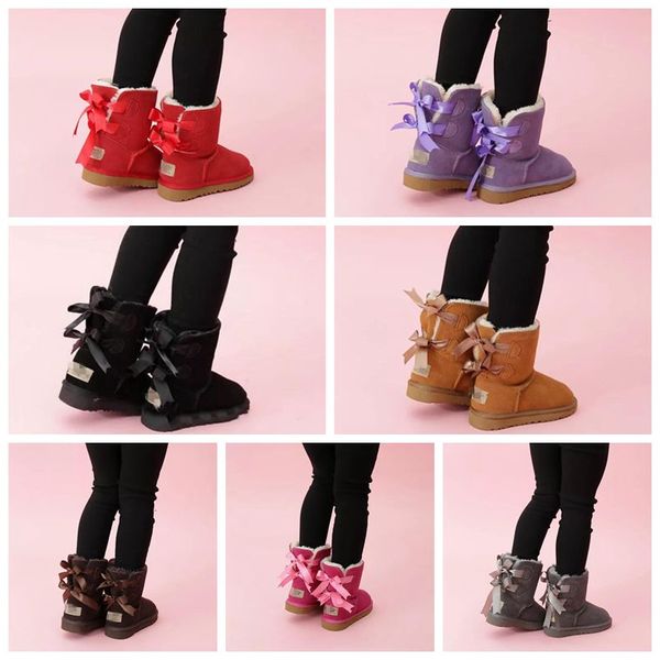 2022 kids designer boot bailey 2 bows croc boots leather toddlers winter snow boots football black purple solid botas de nieve woman footwea, Black;grey
2022 kids designer boot bailey 2 bows croc boots leather toddlers winter snow boots football black purple solid botas de nieve woman footwea, Black;grey