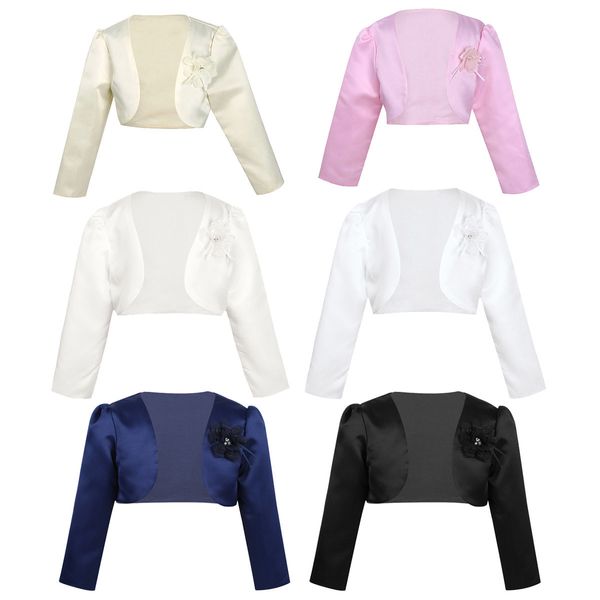 jackets girls kids long sleeves bolero shrug short cardigan sweater pageant wedding party flower girl dresses cover up 220928, Blue;gray
jackets girls kids long sleeves bolero shrug short cardigan sweater pageant wedding party flower girl dresses cover up 220928, Blue;gray