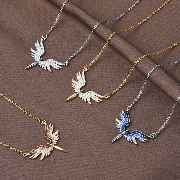 necklaces bracelet designer jewelry 2022 new wings of the angel necklace female temperament apathy ins wind collarbone chain long wings, Silver
necklaces bracelet designer jewelry 2022 new wings of the angel necklace female temperament apathy ins wind collarbone chain long wings, Silver