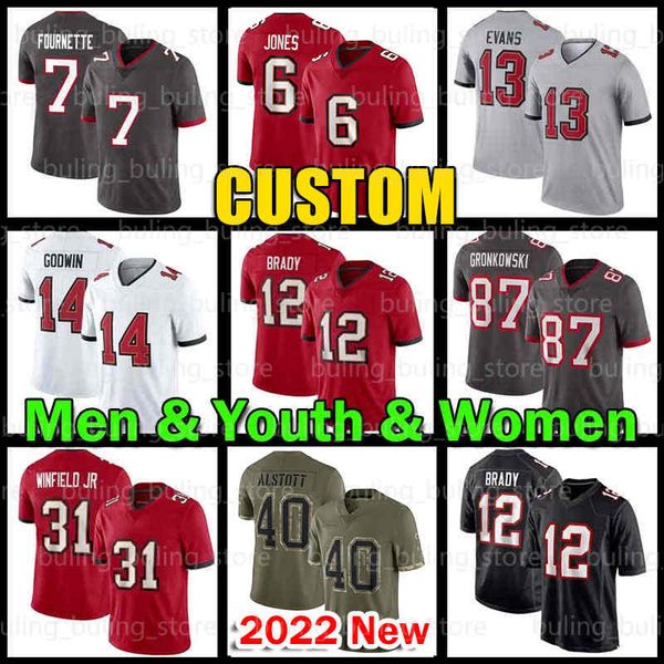 12 tom brady jersey julio jones football antoine winfield jr rob gronkowski mike alstott evans leonard fournette tristan wirfs chris godwin, Black;red
12 tom brady jersey julio jones football antoine winfield jr rob gronkowski mike alstott evans leonard fournette tristan wirfs chris godwin, Black;red
