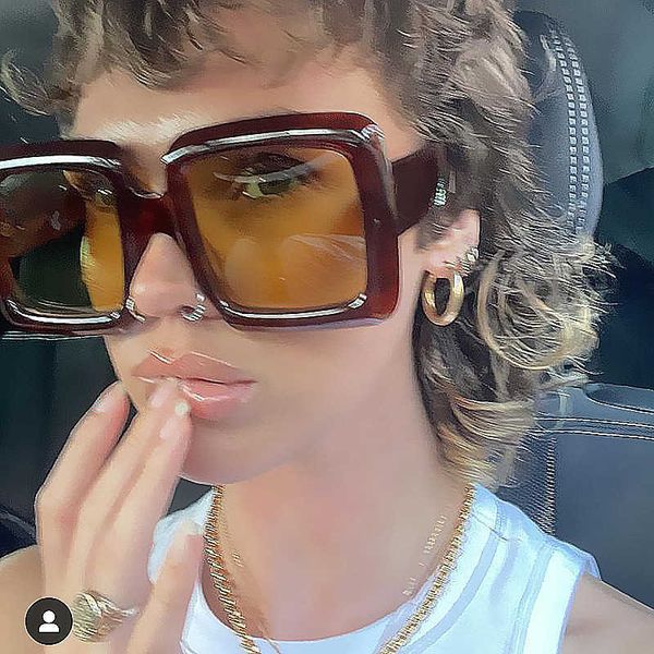 vintage oversized square gradient sunglasses for women new luxury brand leopard brown uv400 sun glasses men chic shades pink 0928, White;black
vintage oversized square gradient sunglasses for women new luxury brand leopard brown uv400 sun glasses men chic shades pink 0928, White;black