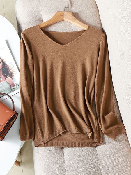 women's knits tees aossviao autumn winter sweater knitted pullover women vneck oversize sweater female loose long sleeve sweater jumper, White
women's knits tees aossviao autumn winter sweater knitted pullover women vneck oversize sweater female loose long sleeve sweater jumper, White