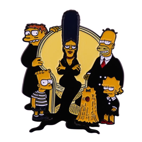 other fashion accessories cartoon sitcom simpson family animation enamel brooch pin jacket lapel metal pins brooches badges exquisite jewelr, Silver
other fashion accessories cartoon sitcom simpson family animation enamel brooch pin jacket lapel metal pins brooches badges exquisite jewelr, Silver