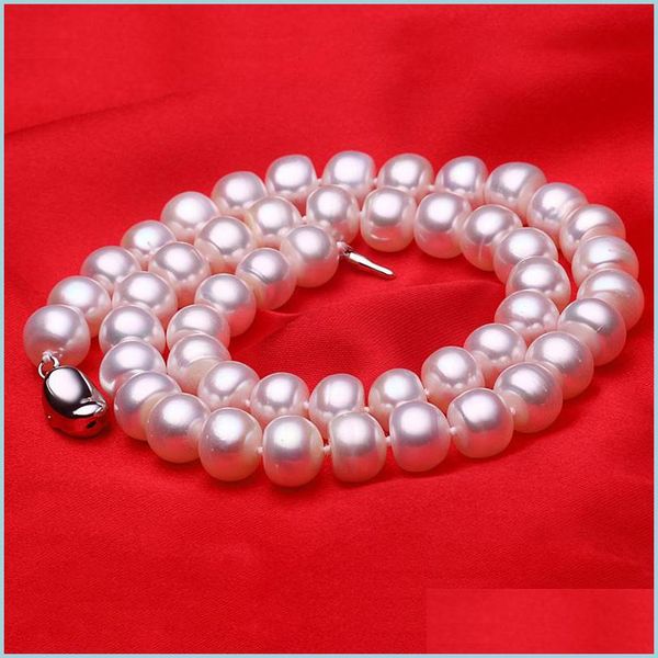beaded necklaces 6-10mm freshwater pearl necklace for women white pendant 925 sier handmade fashion jewelry christmas drop delivery 2 dh1bs, Silver
beaded necklaces 6-10mm freshwater pearl necklace for women white pendant 925 sier handmade fashion jewelry christmas drop delivery 2 dh1bs, Silver