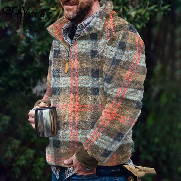 men's sweaters fashion plaid woolen jumpers mens autumn winter warm long sleeve loose sweaters casual turndown collar men streetwear 2, White;black
men's sweaters fashion plaid woolen jumpers mens autumn winter warm long sleeve loose sweaters casual turndown collar men streetwear 2, White;black