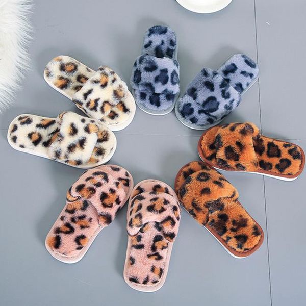slipper kids slippers girls warm plush indoor shoes winter leopard 220928, Black;grey
slipper kids slippers girls warm plush indoor shoes winter leopard 220928, Black;grey