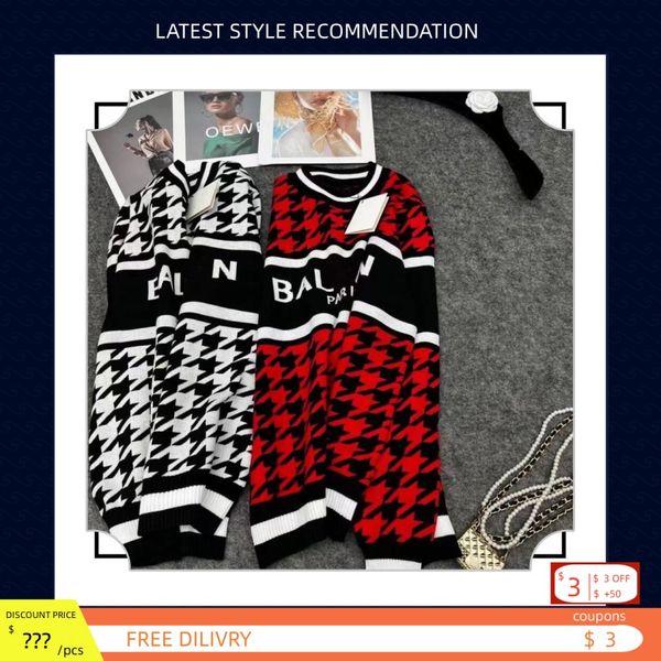 women's sweaters designer retro classic luxury sweatshirt letter printing round neck comfortable jumper leisure fashion, White;black
women's sweaters designer retro classic luxury sweatshirt letter printing round neck comfortable jumper leisure fashion, White;black