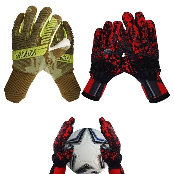 sports gloves balls professional soccer goalie nonslip durable goalkeeper latex finger protection child adults football w220926, Black
sports gloves balls professional soccer goalie nonslip durable goalkeeper latex finger protection child adults football w220926, Black
