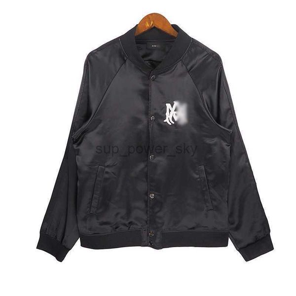 men's jackets amirs designer autumn wintern new baseball jacket embroidered classic black style womens coat, Black;brown
men's jackets amirs designer autumn wintern new baseball jacket embroidered classic black style womens coat, Black;brown