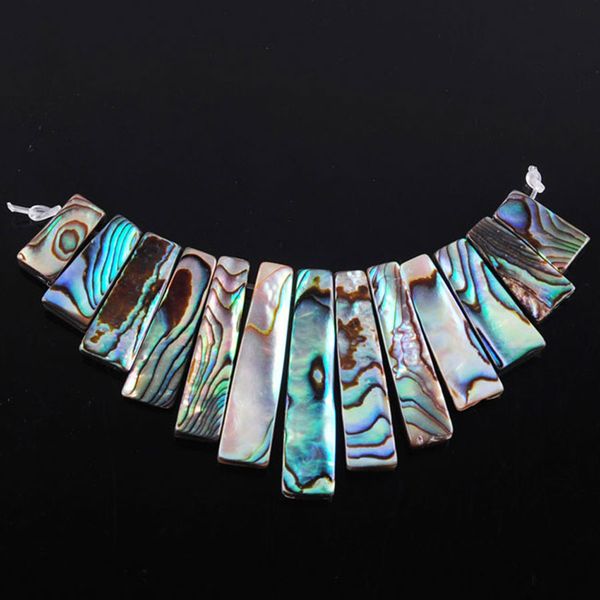 natural new zealand abalone shell 13pcs stick beads pendant set diy for jewelry making n3362, Silver
natural new zealand abalone shell 13pcs stick beads pendant set diy for jewelry making n3362, Silver