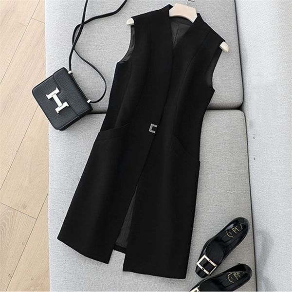 women's vests elegant coats casual black vest women clothing spring autumn sleeveless blazer jacket outerwear office lady slim waistcoa, Black;white
women's vests elegant coats casual black vest women clothing spring autumn sleeveless blazer jacket outerwear office lady slim waistcoa, Black;white