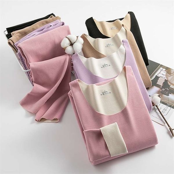 women's thermal underwear men seamless set ab face double-sided fleece lingerie winter clothes ropa de invierno mujer 220921, Black;pink
women's thermal underwear men seamless set ab face double-sided fleece lingerie winter clothes ropa de invierno mujer 220921, Black;pink