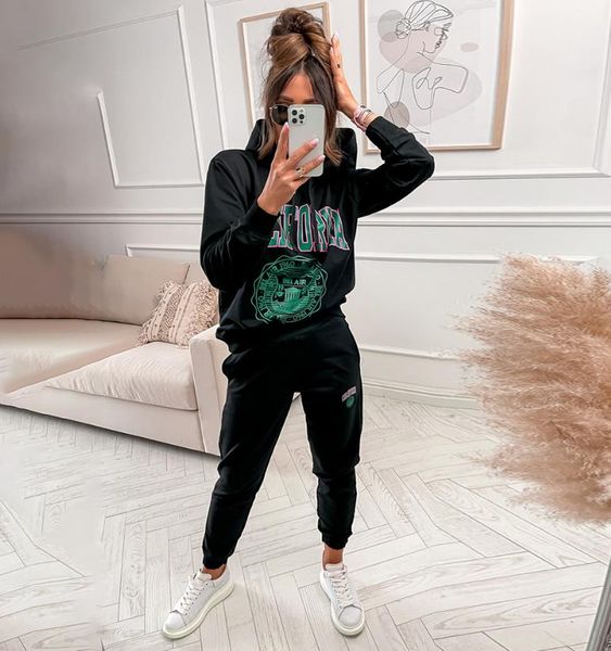 designer women tracksuits spring autumn fashion letter print hooded long sleeved hoodies and pants 2pcs set casual sport suit female costume, Gray
designer women tracksuits spring autumn fashion letter print hooded long sleeved hoodies and pants 2pcs set casual sport suit female costume, Gray
