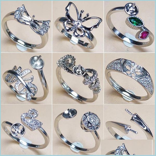 jewelry settings s925 sier rings pearl settings fashion jewelry ring for women adjustable wedding diy gem accessories present drop de dhkpa, Slivery;crystal
jewelry settings s925 sier rings pearl settings fashion jewelry ring for women adjustable wedding diy gem accessories present drop de dhkpa, Slivery;crystal